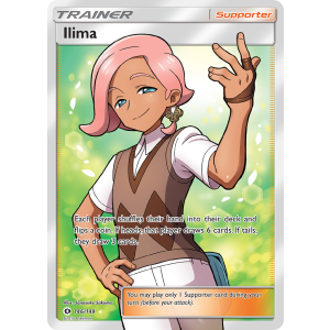 Rare Ultra Ilima 146/149 Pokemon TCG Sun & Moon Sun & Moon