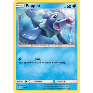 Promo Popplio SM03/248 Pokemon TCG Sun & Moon SM Black Star Promos