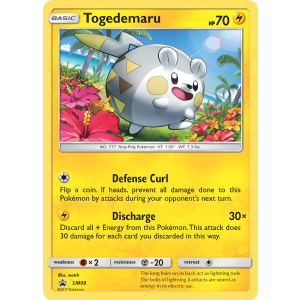 Promo Togedemaru SM09/248 Pokemon TCG Sun & Moon SM Black Star Promos