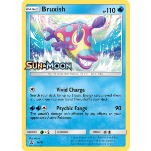 Promo Bruxish SM11/248 Pokemon TCG Sun & Moon SM Black Star Promos