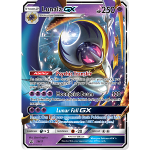 Promo Lunala-GX SM17/248 Pokemon TCG Sun & Moon SM Black Star Promos