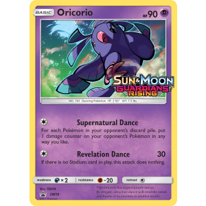 Promo Oricorio SM19/248 Pokemon TCG Sun & Moon SM Black Star Promos