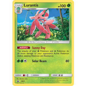 Promo Lurantis SM25/248 Pokemon TCG Sun & Moon SM Black Star Promos