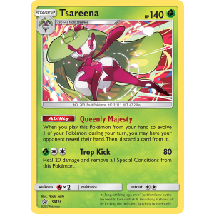 Promo Tsareena SM26/248 Pokemon TCG Sun & Moon SM Black Star Promos