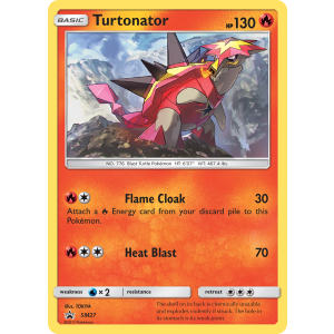 Promo Turtonator SM27/248 Pokemon TCG Sun & Moon SM Black Star Promos