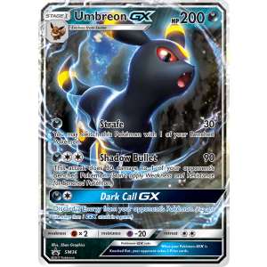 Promo Umbreon-GX SM36/248 Pokemon TCG Sun & Moon SM Black Star Promos