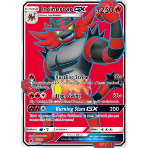 Promo Incineroar-GX SM38/248 Pokemon TCG Sun & Moon SM Black Star Promos