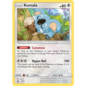 Promo Komala SM41/248 Pokemon TCG Sun & Moon SM Black Star Promos