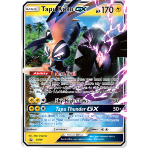 Promo Tapu Koko-GX SM50/248 Pokemon TCG Sun & Moon SM Black Star Promos