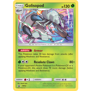 Promo Golisopod SM52/248 Pokemon TCG Sun & Moon SM Black Star Promos