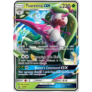 Promo Tsareena-GX SM56/248 Pokemon TCG Sun & Moon SM Black Star Promos