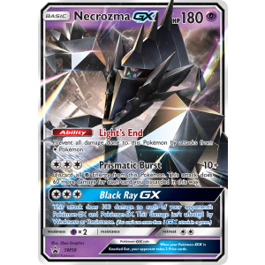 Promo Necrozma-GX SM58/248 Pokemon TCG Sun & Moon SM Black Star Promos