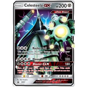 Promo Celesteela-GX SM67/248 Pokemon TCG Sun & Moon SM Black Star Promos