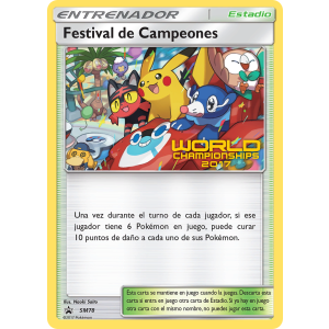 Promo Champions Festival SM78/248 Pokemon TCG Sun & Moon SM Black Star Promos