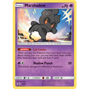 Promo Marshadow SM85/248 Pokemon TCG Sun & Moon SM Black Star Promos