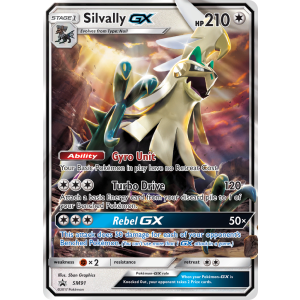 Promo Silvally-GX SM91/248 Pokemon TCG Sun & Moon SM Black Star Promos