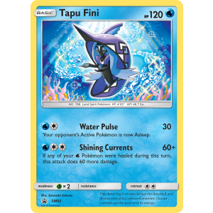 Promo Tapu Fini SM92/248 Pokemon TCG Sun & Moon SM Black Star Promos