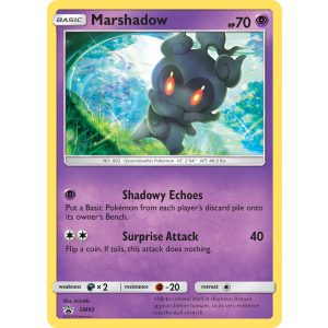 Promo Marshadow SM93/248 Pokemon TCG Sun & Moon SM Black Star Promos