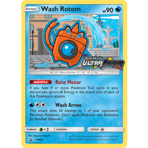 Promo Wash Rotom SM94/248 Pokemon TCG Sun & Moon SM Black Star Promos