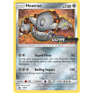 Promo Heatran SM96/248 Pokemon TCG Sun & Moon SM Black Star Promos