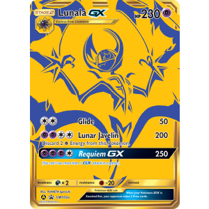 Promo Lunala-GX SM103a/248 Pokemon TCG Sun & Moon SM Black Star Promos