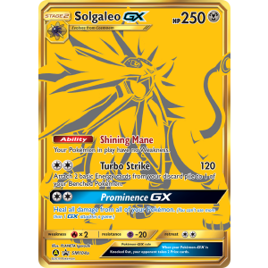 Promo Solgaleo-GX SM104a/248 Pokemon TCG Sun & Moon SM Black Star Promos