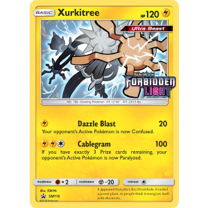 Promo Xurkitree SM116/248 Pokemon TCG Sun & Moon SM Black Star Promos