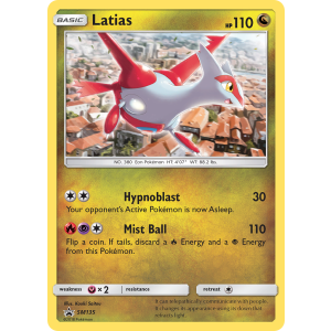 Promo Latias SM135/248 Pokemon TCG Sun & Moon SM Black Star Promos