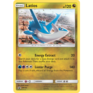 Promo Latios SM136/248 Pokemon TCG Sun & Moon SM Black Star Promos