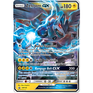 Promo Zekrom-GX SM138/248 Pokemon TCG Sun & Moon SM Black Star Promos