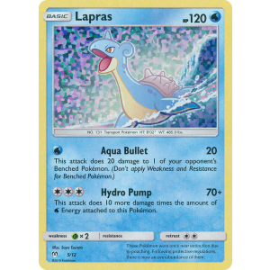  Lapras 5/12 Pokemon TCG Other McDonald's Collection 2019