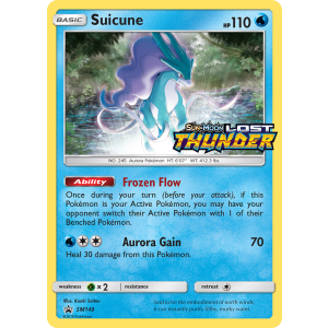 Promo Suicune SM149/248 Pokemon TCG Sun & Moon SM Black Star Promos