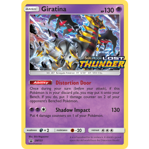 Promo Giratina SM151/248 Pokemon TCG Sun & Moon SM Black Star Promos