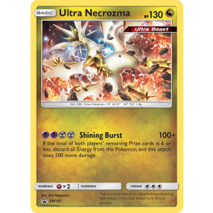 Promo Ultra Necrozma SM165/248 Pokemon TCG Sun & Moon SM Black Star Promos