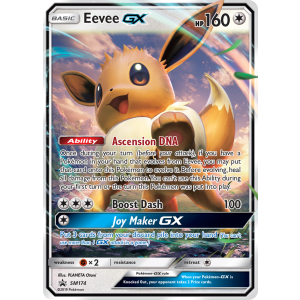 Promo Eevee-GX SM174/248 Pokemon TCG Sun & Moon SM Black Star Promos