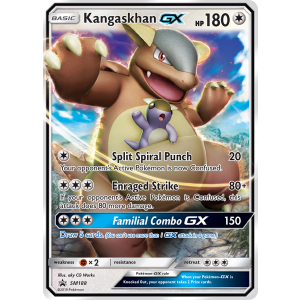 Promo Kangaskhan-GX SM188/248 Pokemon TCG Sun & Moon SM Black Star Promos