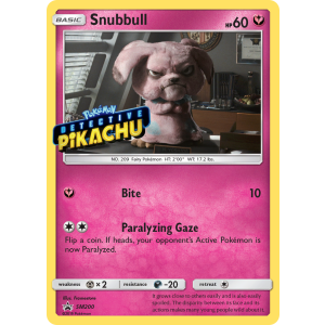 Promo Snubbull SM200/248 Pokemon TCG Sun & Moon SM Black Star Promos