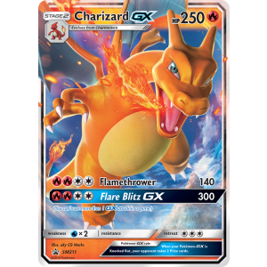 Promo Charizard-GX SM211/248 Pokemon TCG Sun & Moon SM Black Star Promos