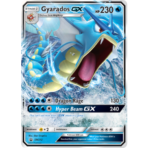 Promo Gyarados-GX SM212/248 Pokemon TCG Sun & Moon SM Black Star Promos