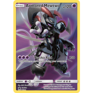 Promo Armored Mewtwo SM228/248 Pokemon TCG Sun & Moon SM Black Star Promos