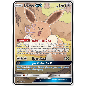 Promo Eevee-GX SM233/248 Pokemon TCG Sun & Moon SM Black Star Promos