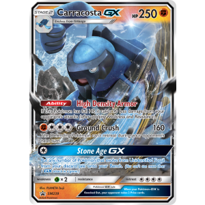 Promo Carracosta-GX SM239/248 Pokemon TCG Sun & Moon SM Black Star Promos