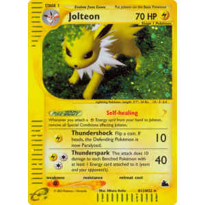 Rare Holo Jolteon H12/144 Pokemon TCG E-Card Skyridge