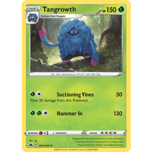 Tangrowth 5/159 Pokemon TCG Sword & Shield Crown Zenith