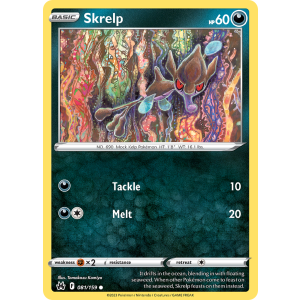 Skrelp 81/159 Pokemon TCG Sword & Shield Crown Zenith