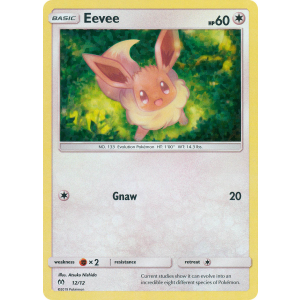  Eevee 12/12 Pokemon TCG Other McDonald's Collection 2019