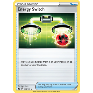 Energy Switch 129/159 Pokemon TCG Sword & Shield Crown Zenith