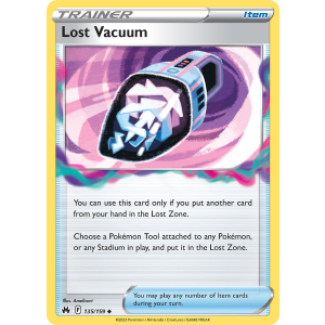 Lost Vacuum 135/159 Pokemon TCG Sword & Shield Crown Zenith