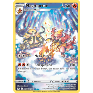 Trainer Gallery Rare Holo Magmortar GG03/70 Pokemon TCG Sword & Shield Crown Zenith Galarian Gallery