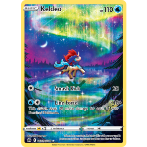 Trainer Gallery Rare Holo Keldeo GG07/70 Pokemon TCG Sword & Shield Crown Zenith Galarian Gallery